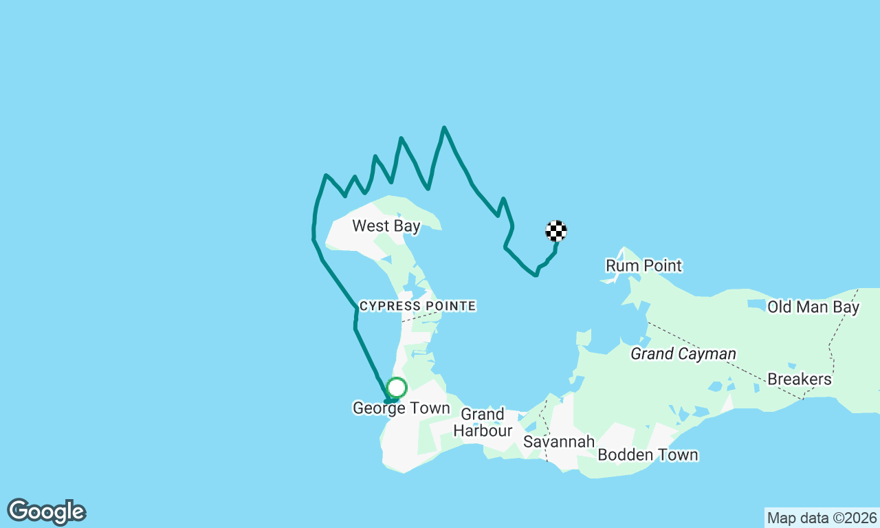 Georgetown to Sting Ray City, Grand Cayman 