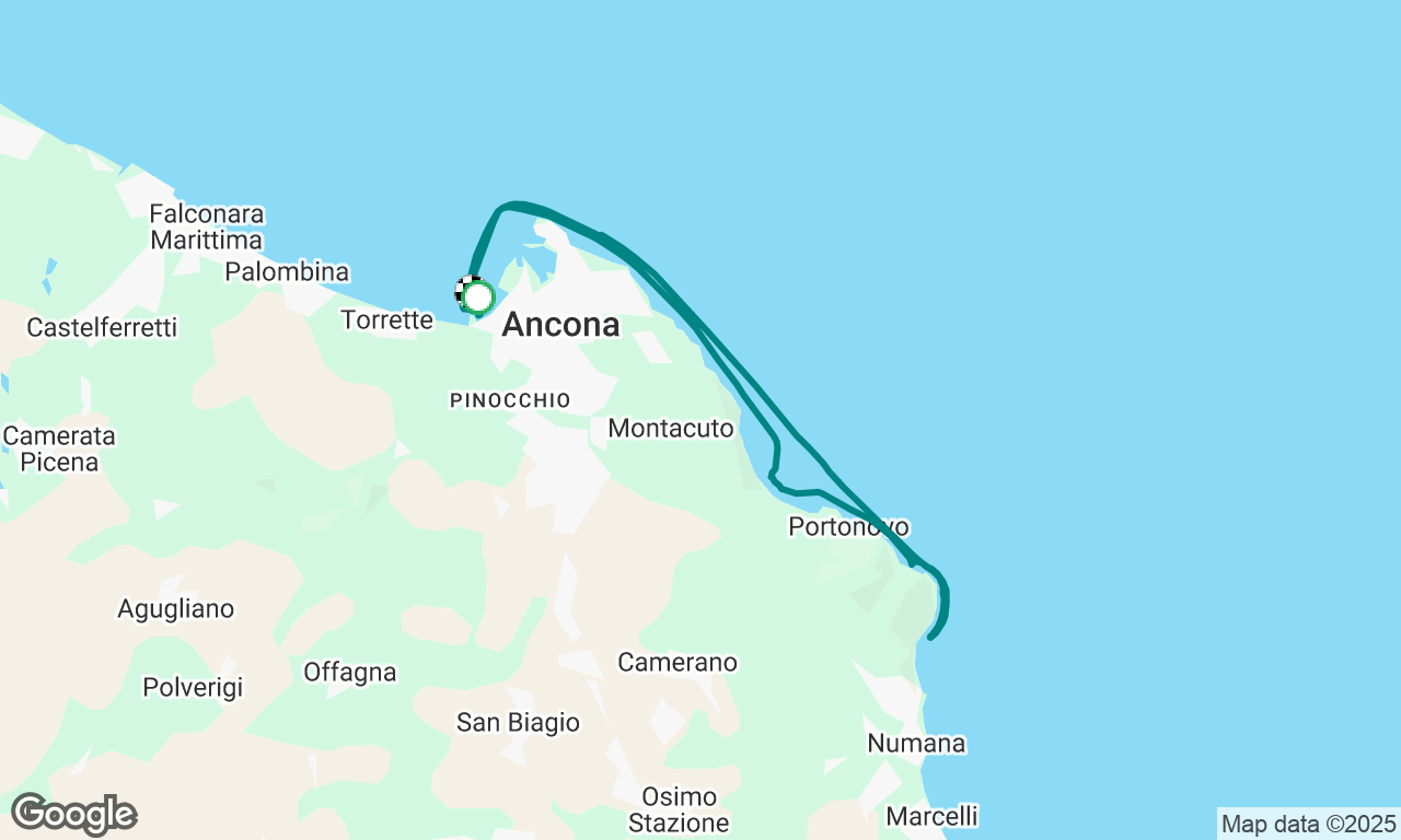 Voyage map