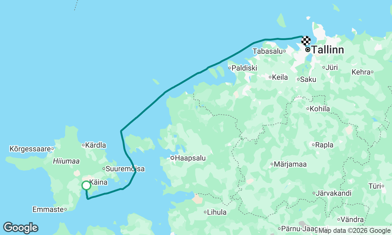 Orjaku to Tallinn