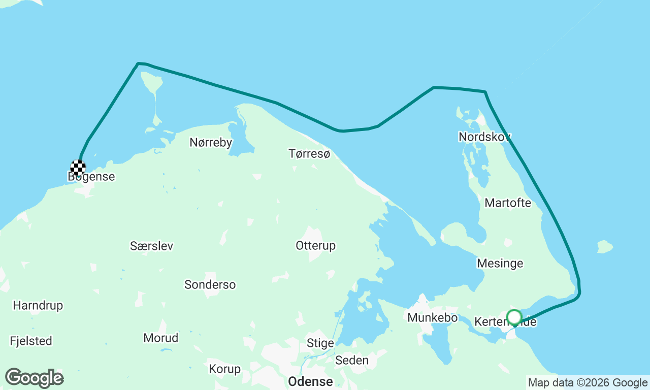 Voyage map