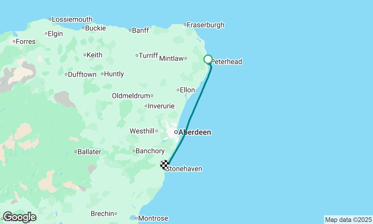 Peterhead to Stonehaven