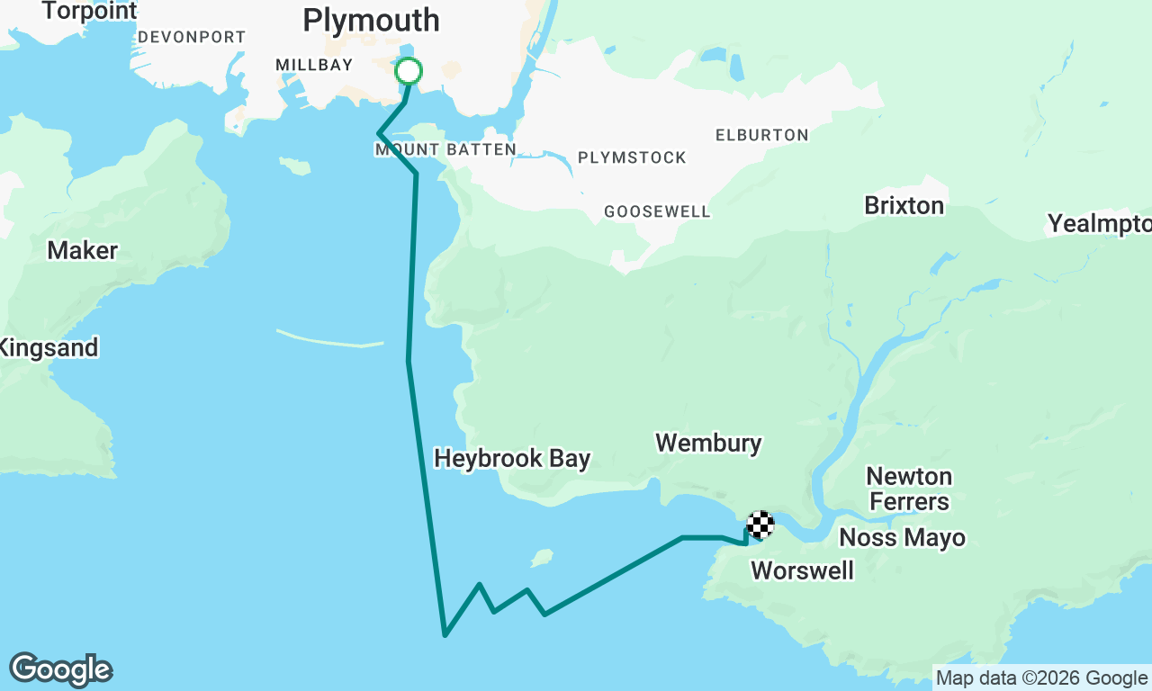 Plymouth to R.Yealm