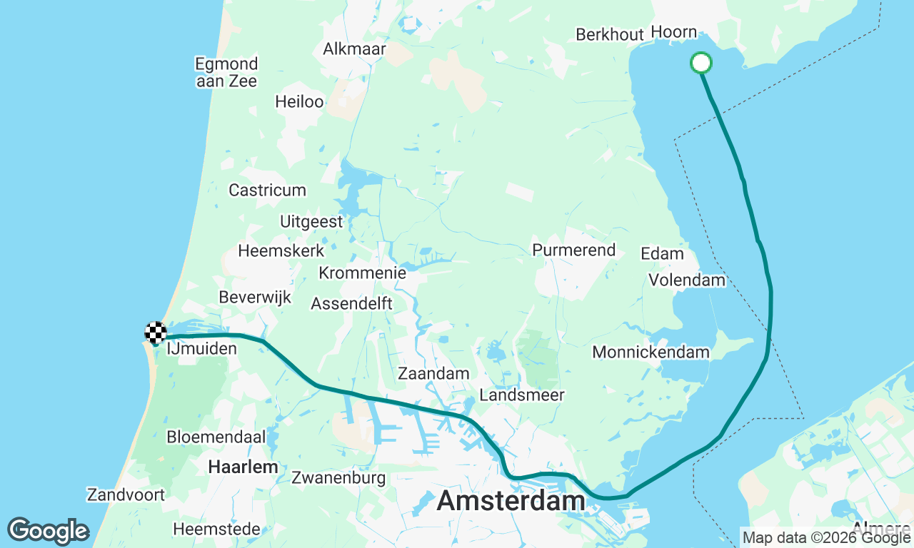 Voyage map