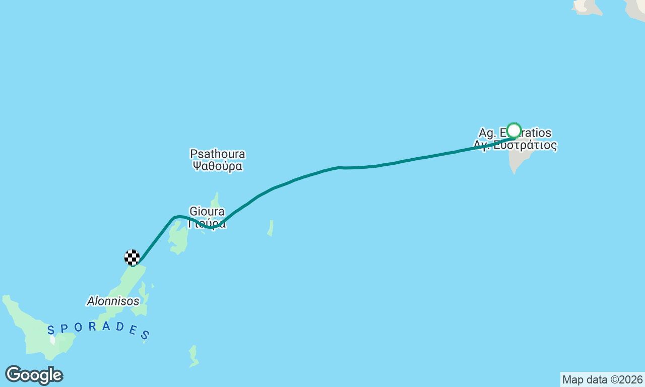 Voyage map