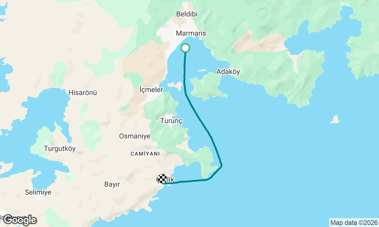 Marmaris to Ciftlik
