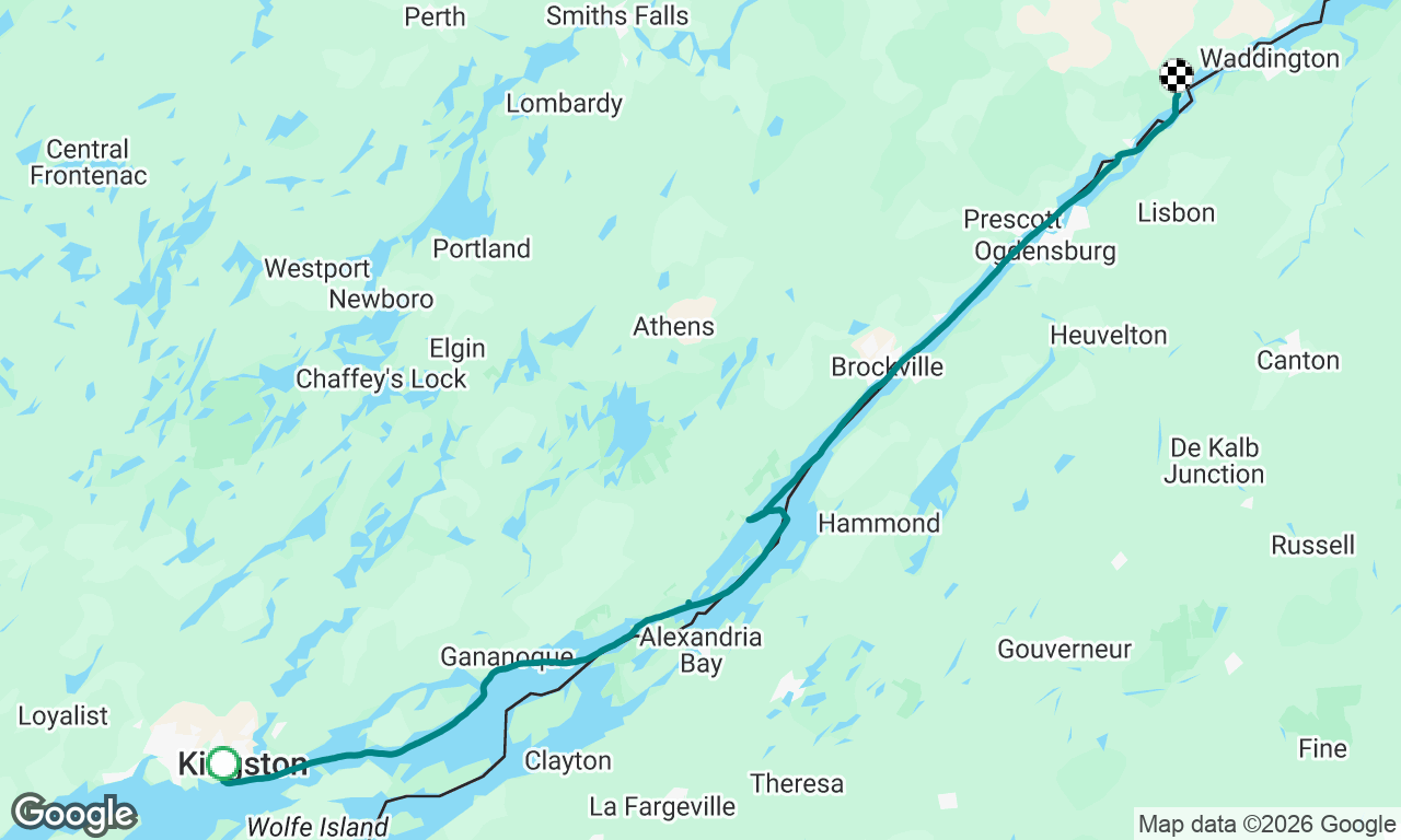 Voyage map