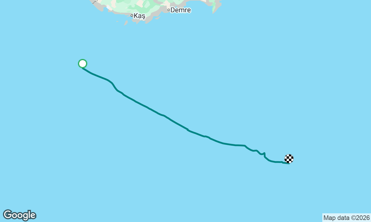 Voyage map