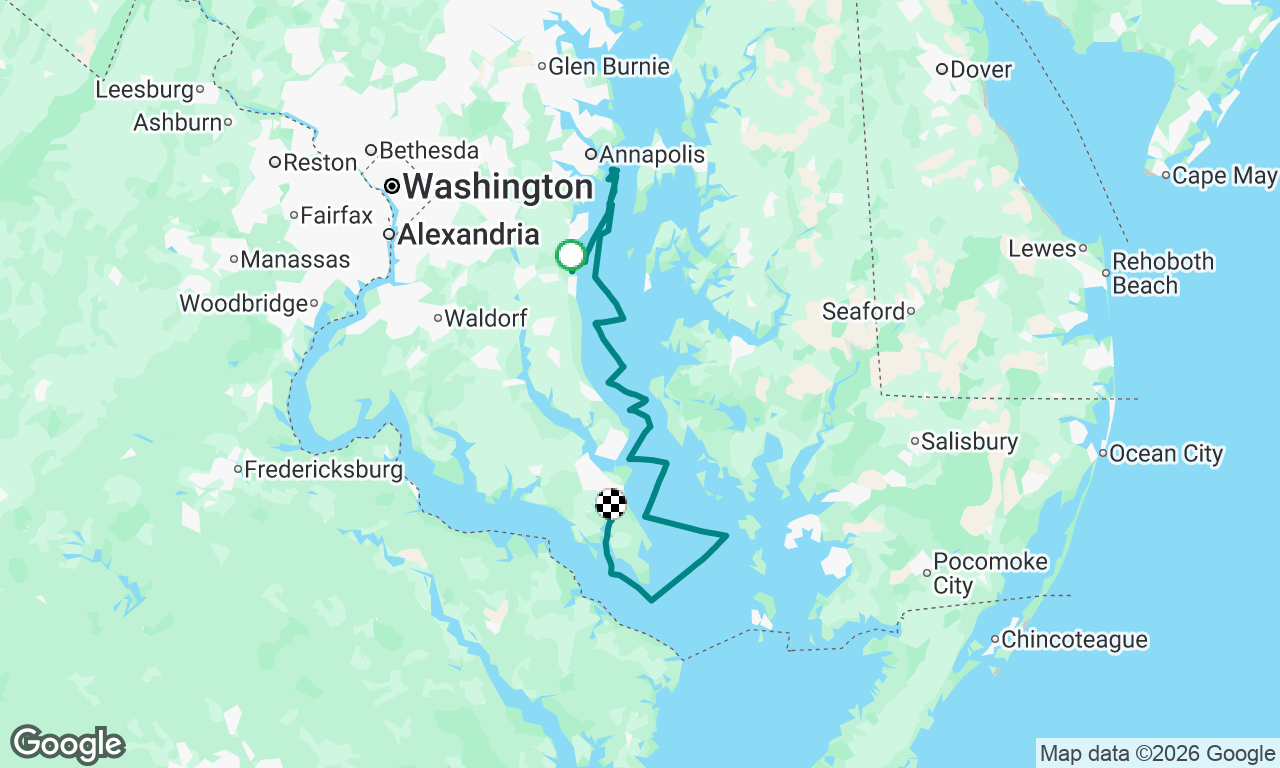 Harrington Harbor to Gov cup race
