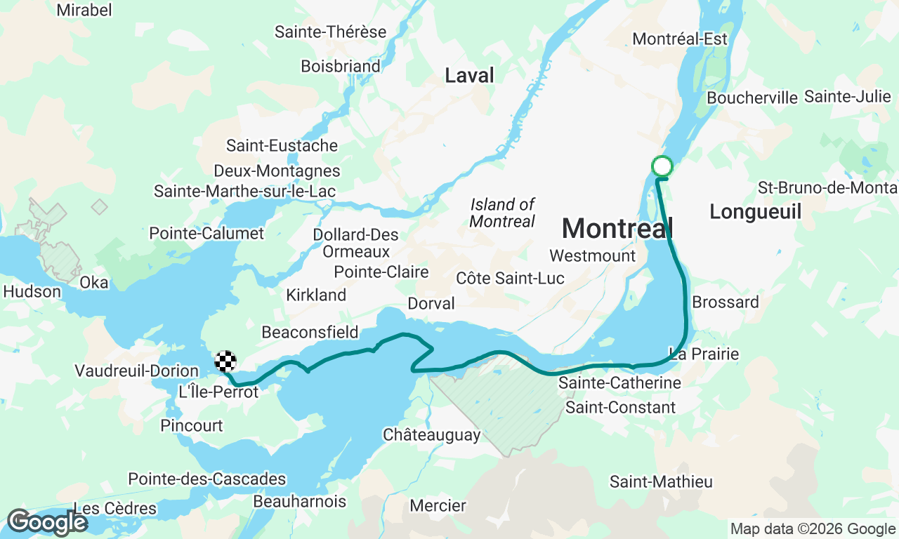 Voyage de trois jours au lac St-Louis 1/3 - Ste-Anne-de-Bellevue. 