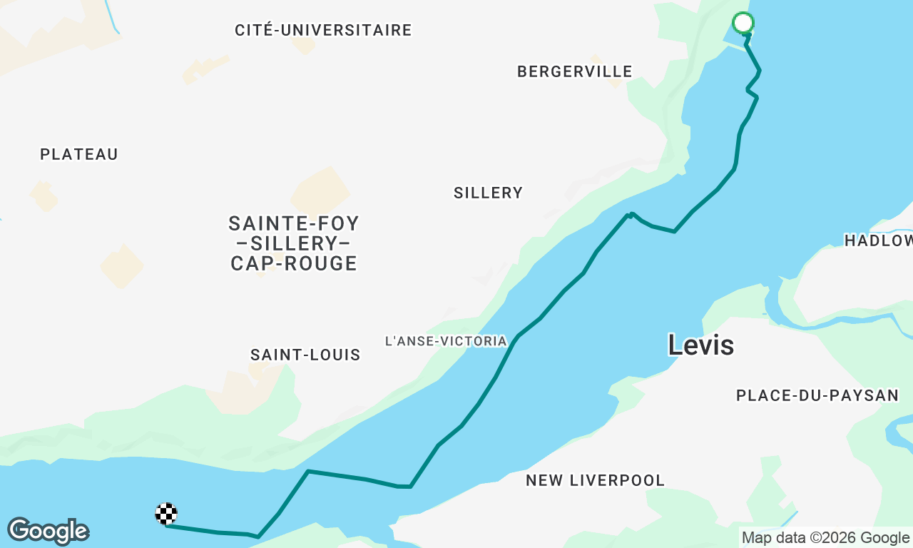 Voyage map
