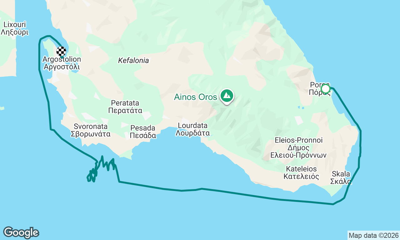 Voyage map