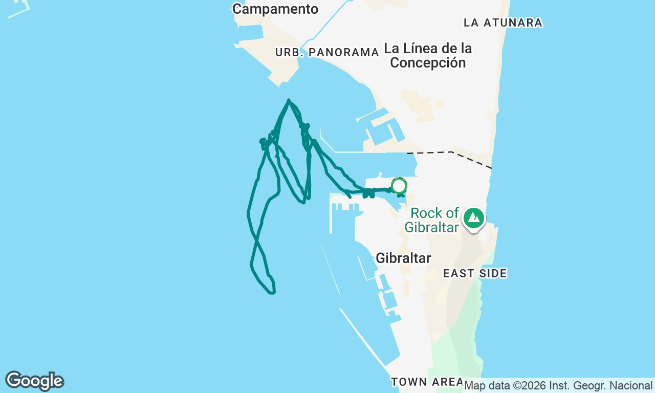 Voyage map