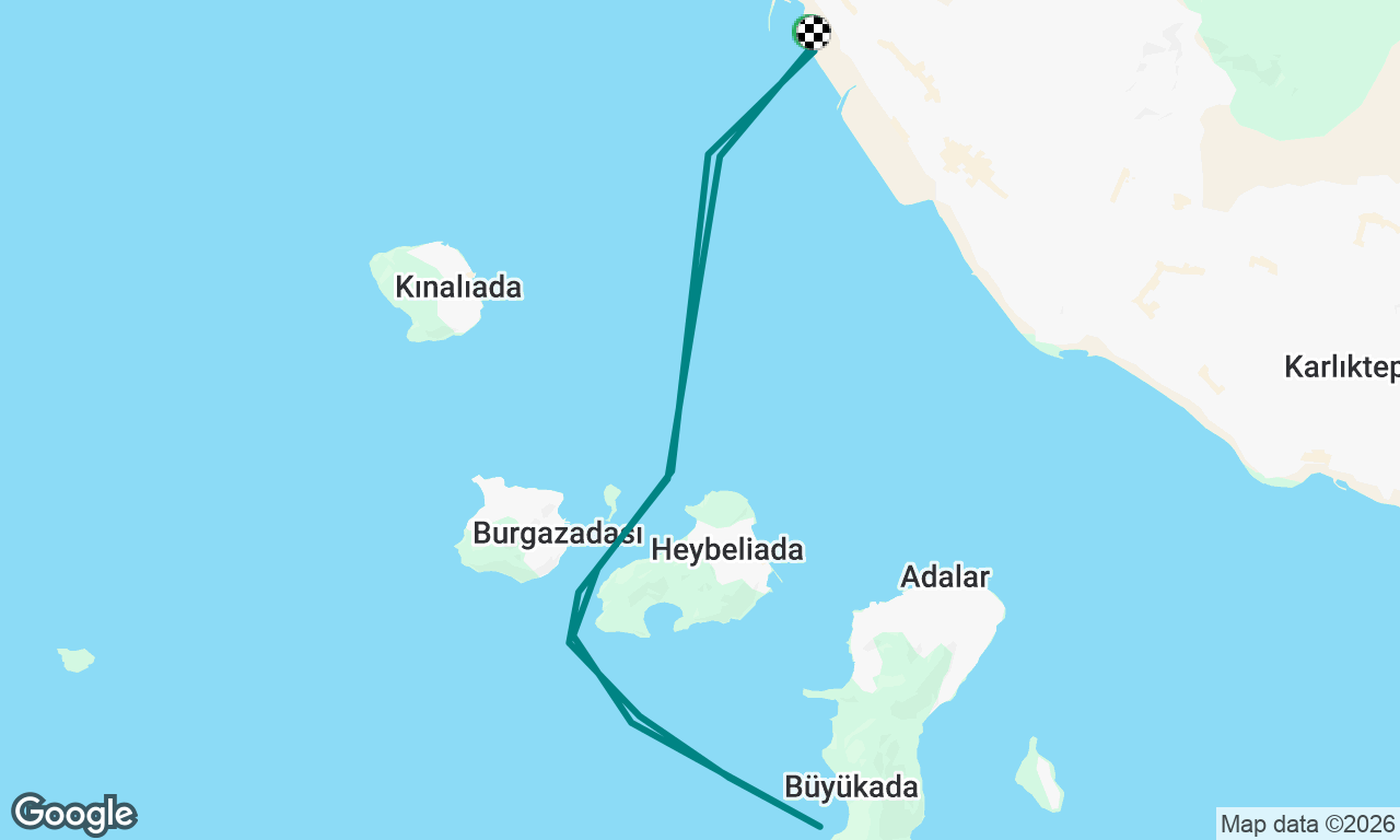 Voyage map