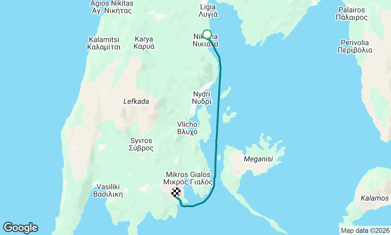 Voyage map