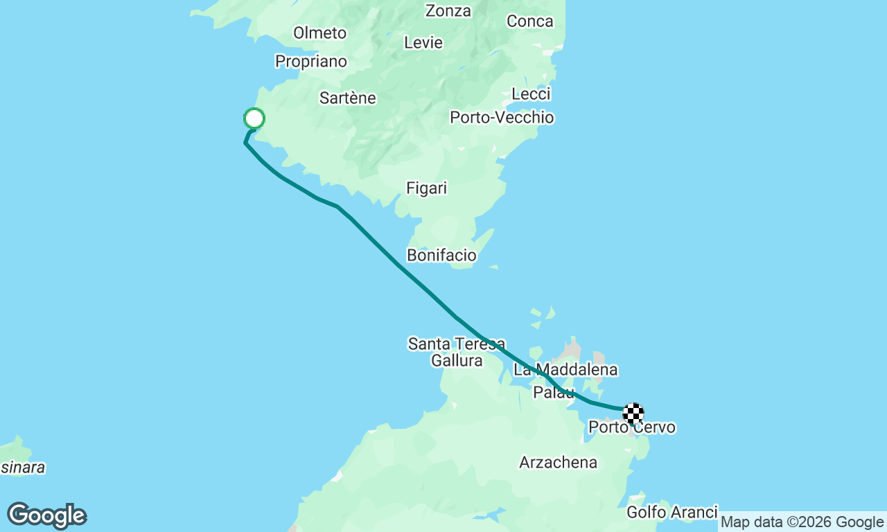 Voyage map