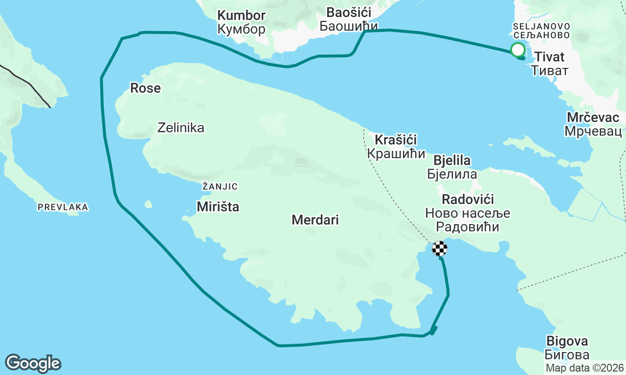 Voyage map