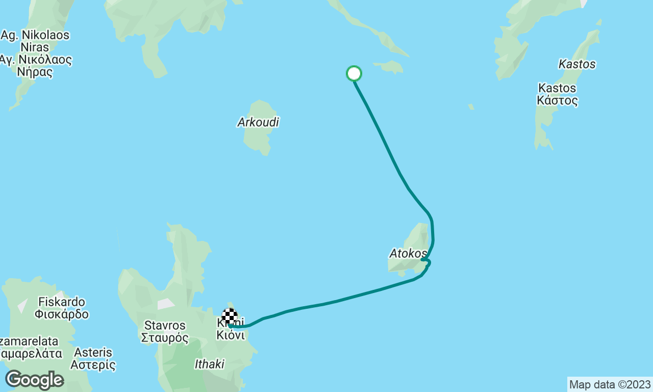 lefkada to atokos to Ithaca 