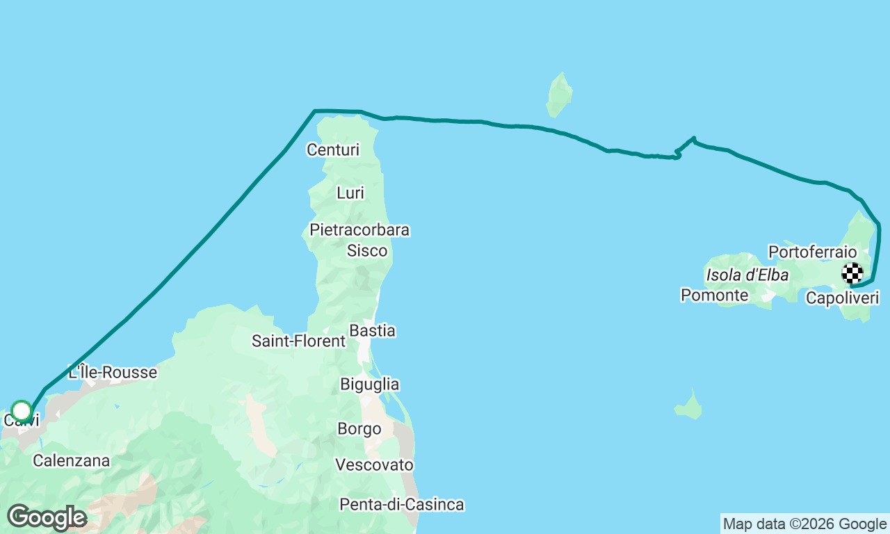 Calvi to Elba