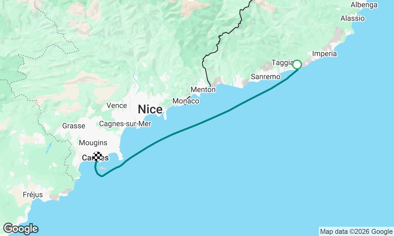Voyage map