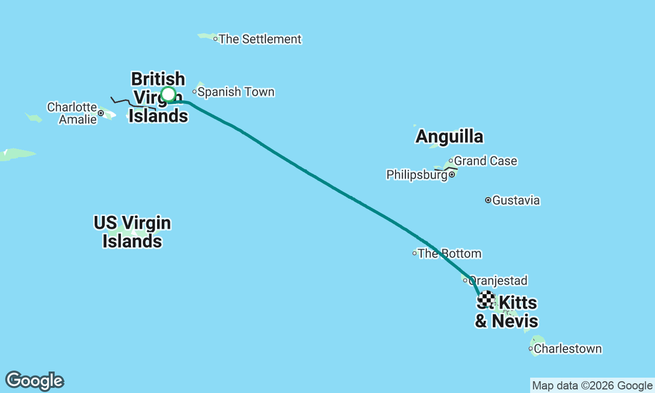 Voyage map