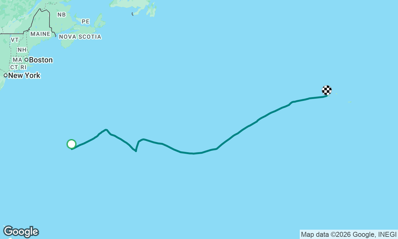Voyage map
