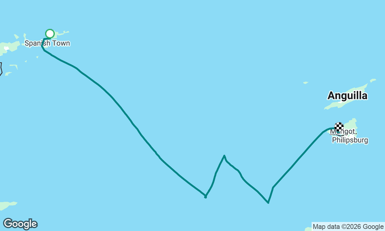 Voyage map