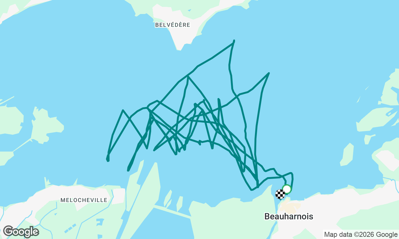 Voyage map