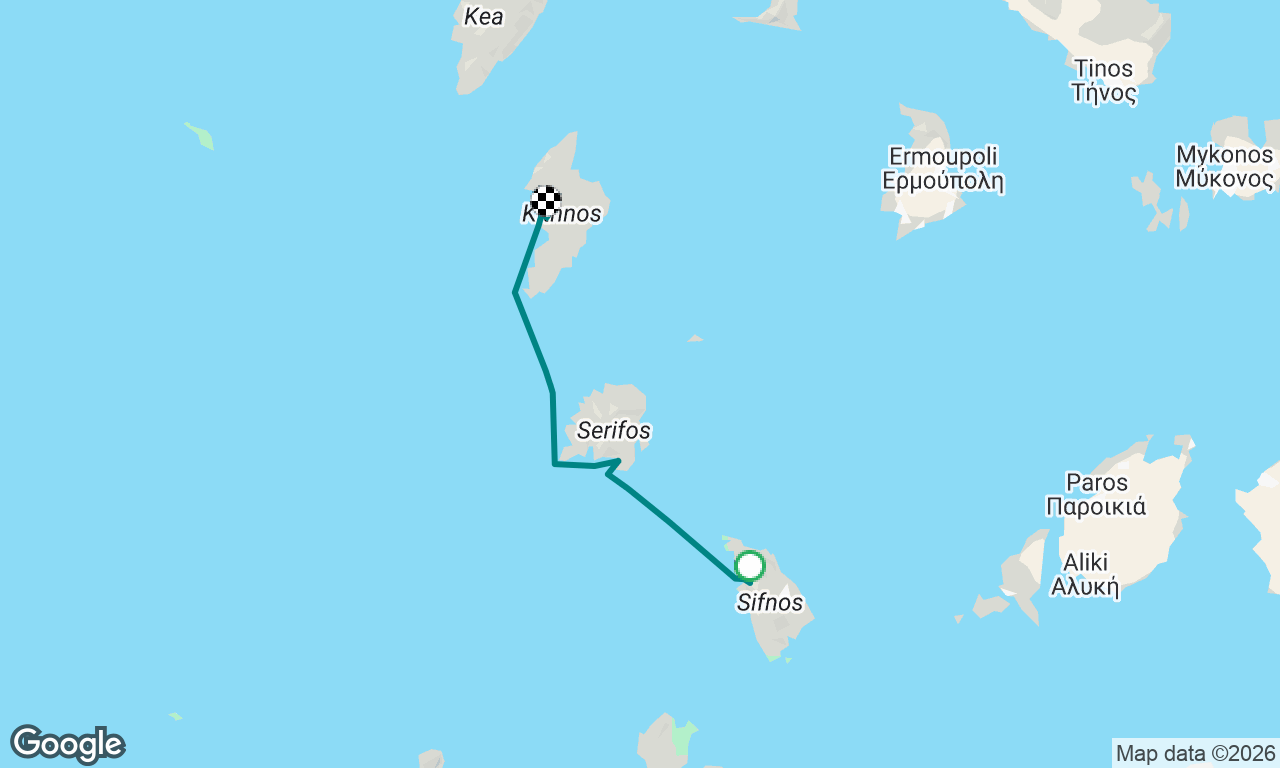 Voyage map