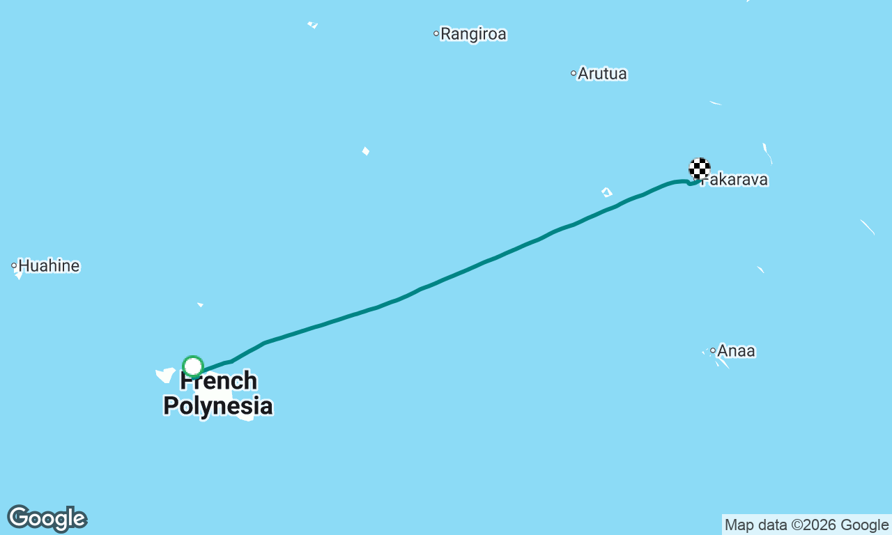 Tahiti to Fakarava