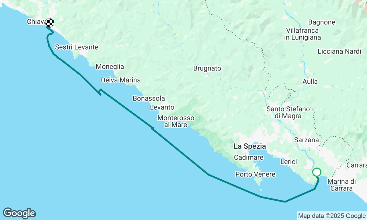 Bocca di Magra to Lavagna