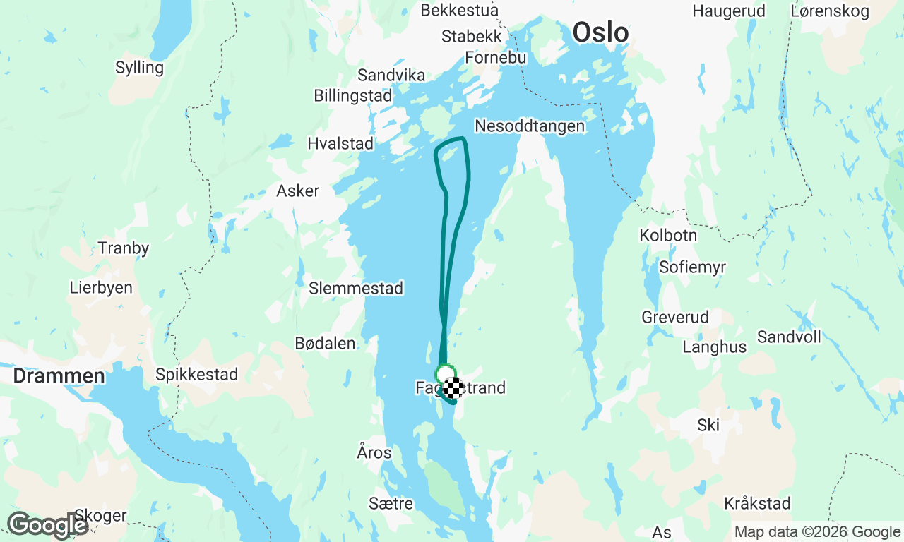 Seiltur til Gåsøya
