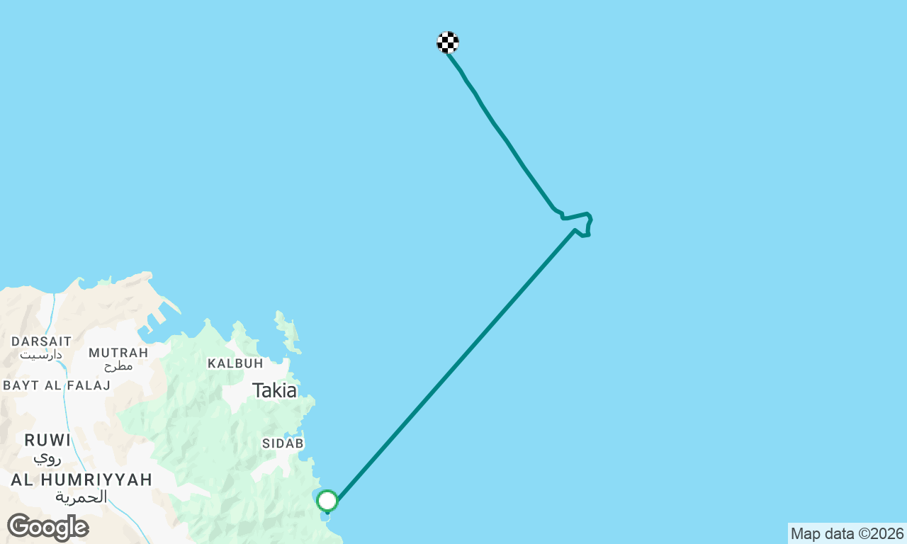 Voyage map