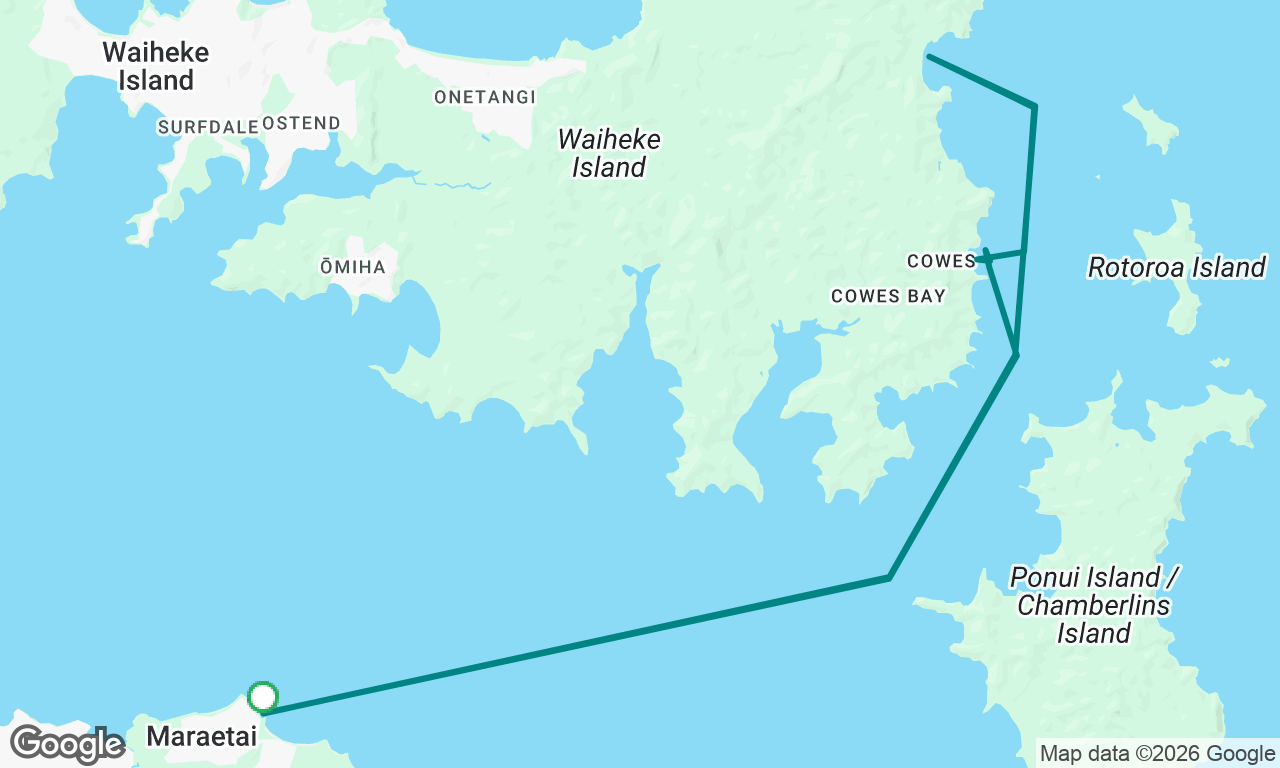 Voyage map