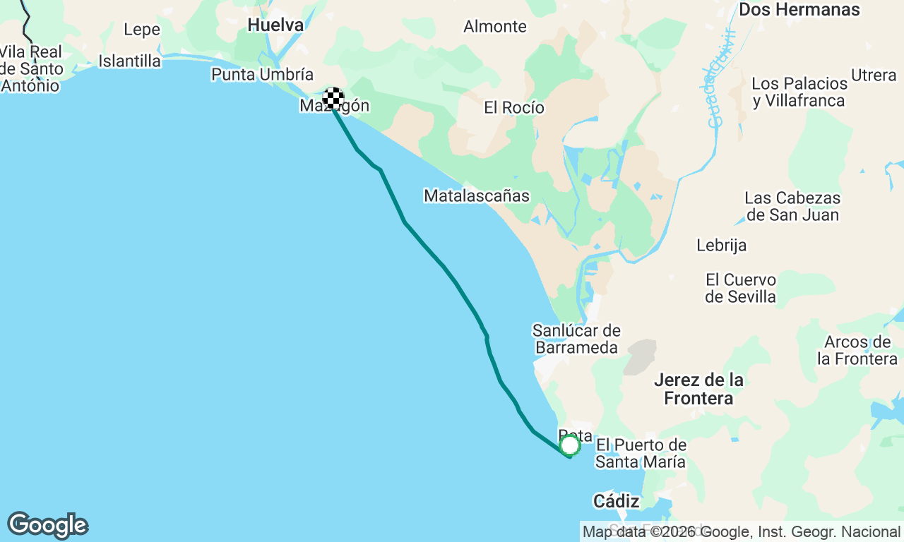 Voyage map