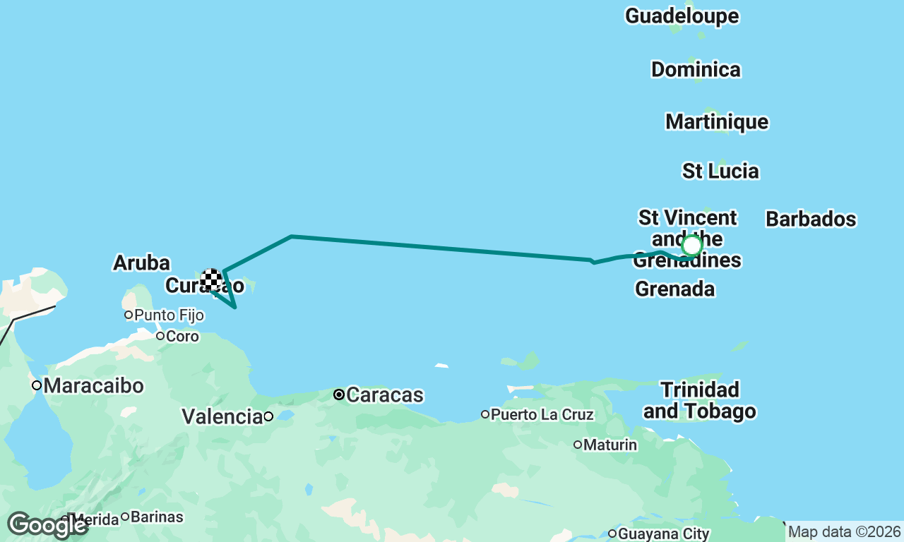 Voyage map