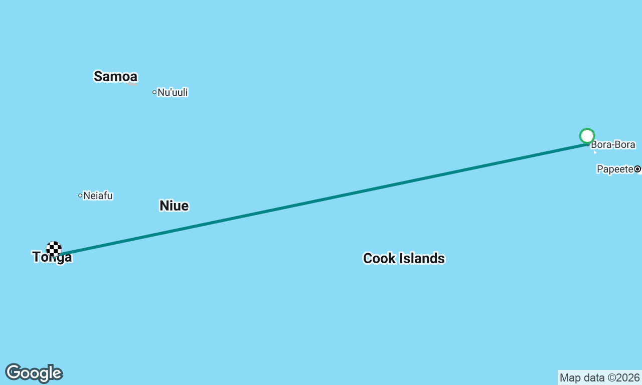 Voyage map