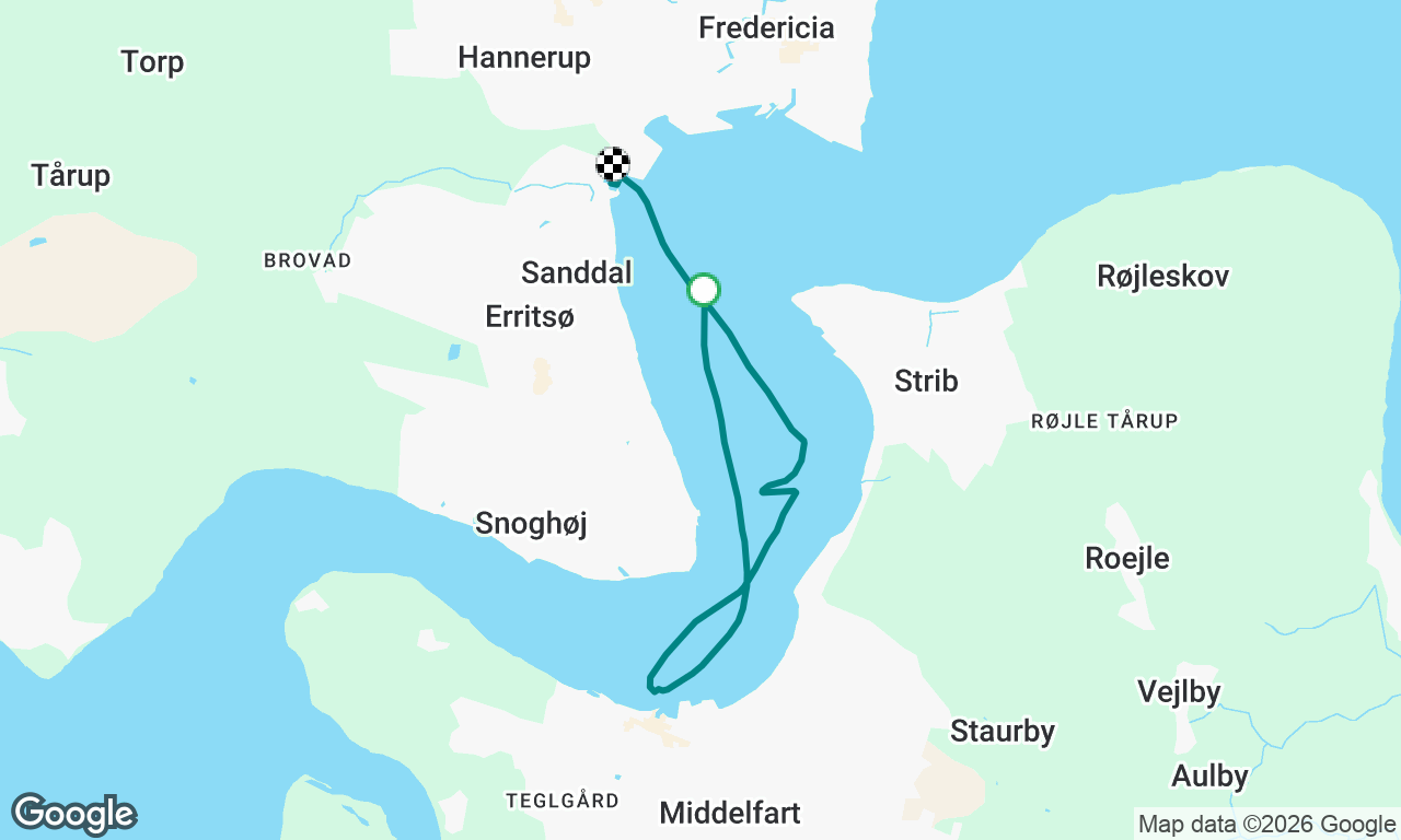 Start of season - small sea trial