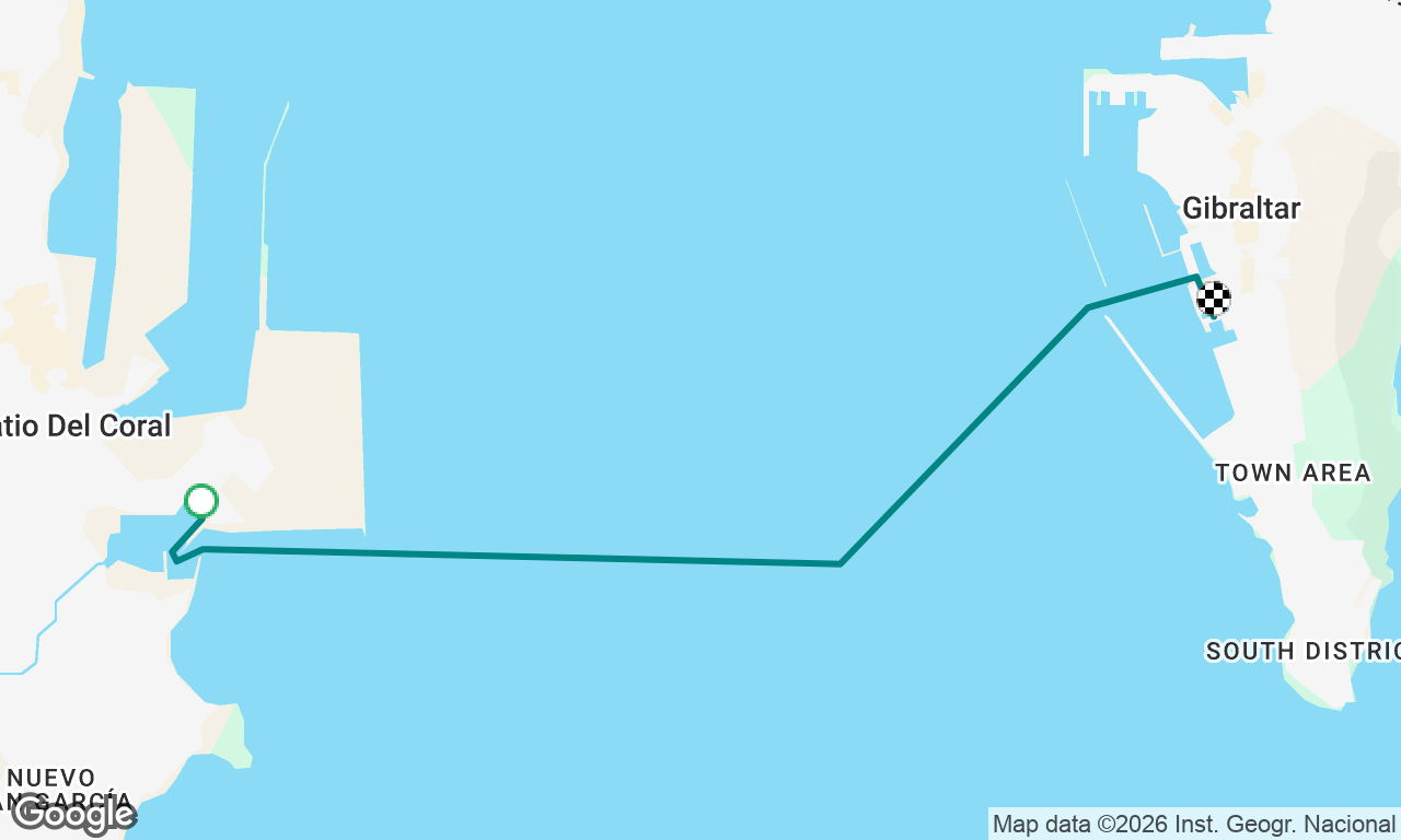 Endless S/Y Algeciras to Gibraltar 