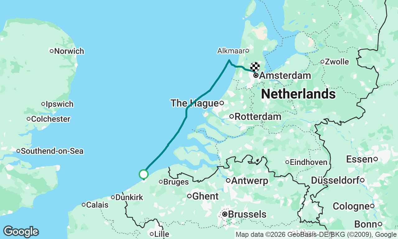 Voyage map