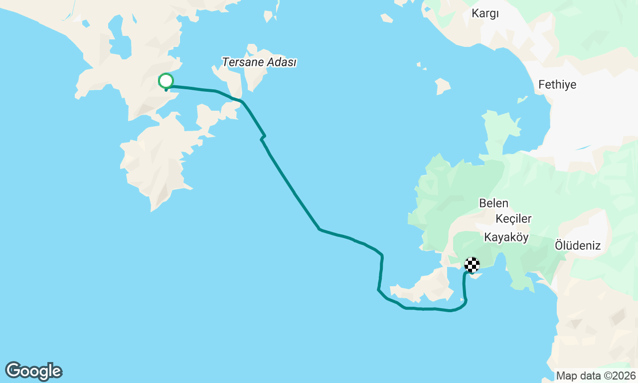 Voyage map