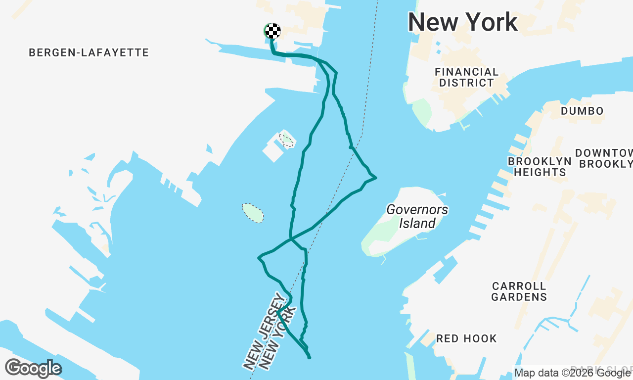 Voyage map