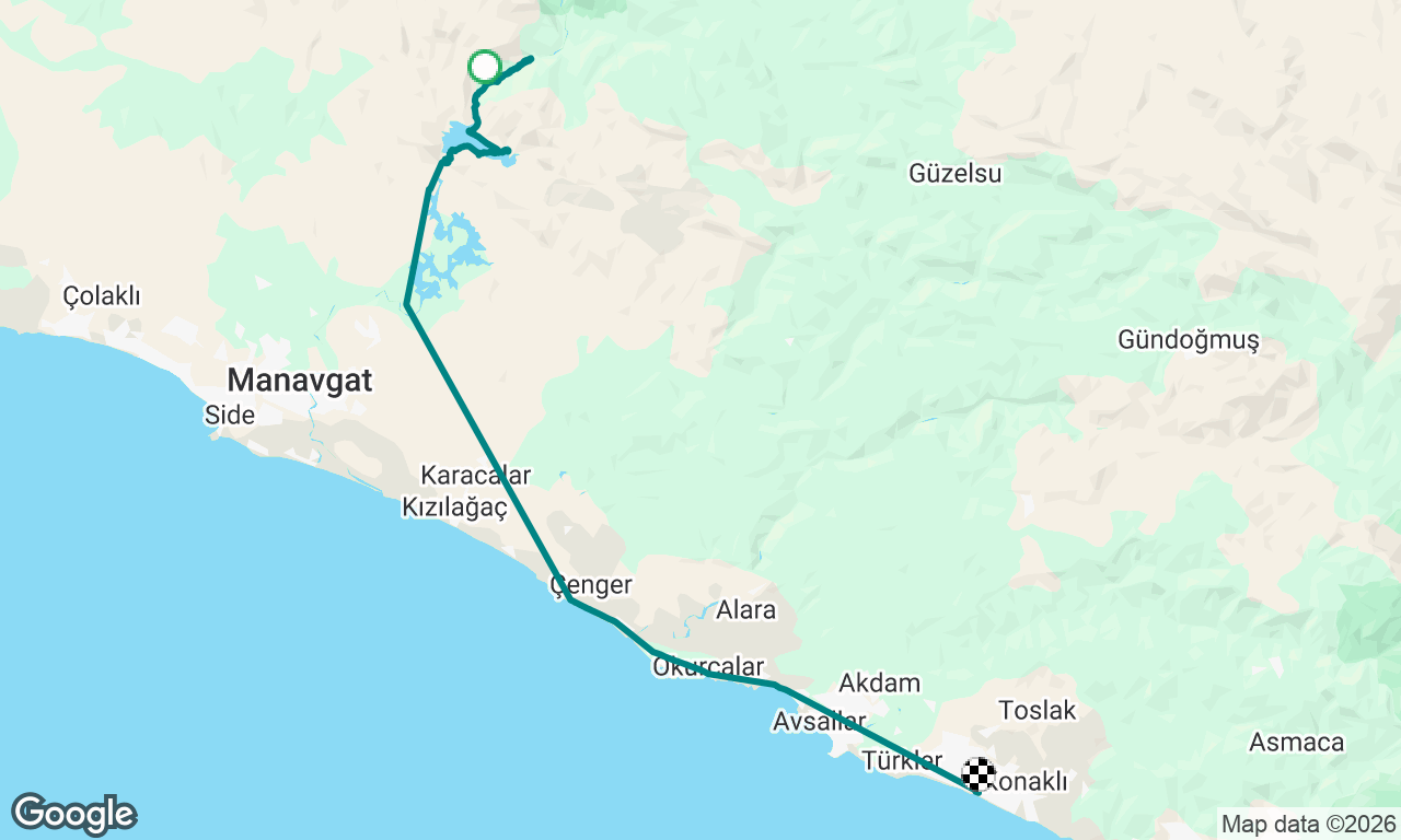 Voyage map