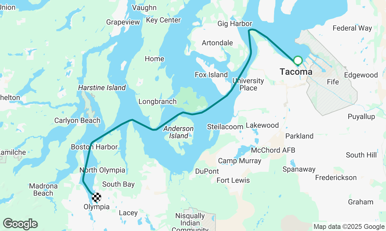 Tacoma to Oly