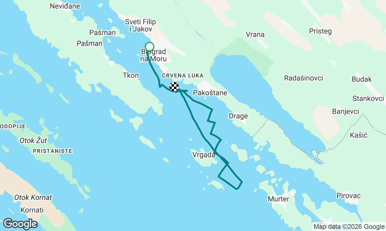 Business Cup 2026
Day 1 - Race 1
Biograd - Up&Down race