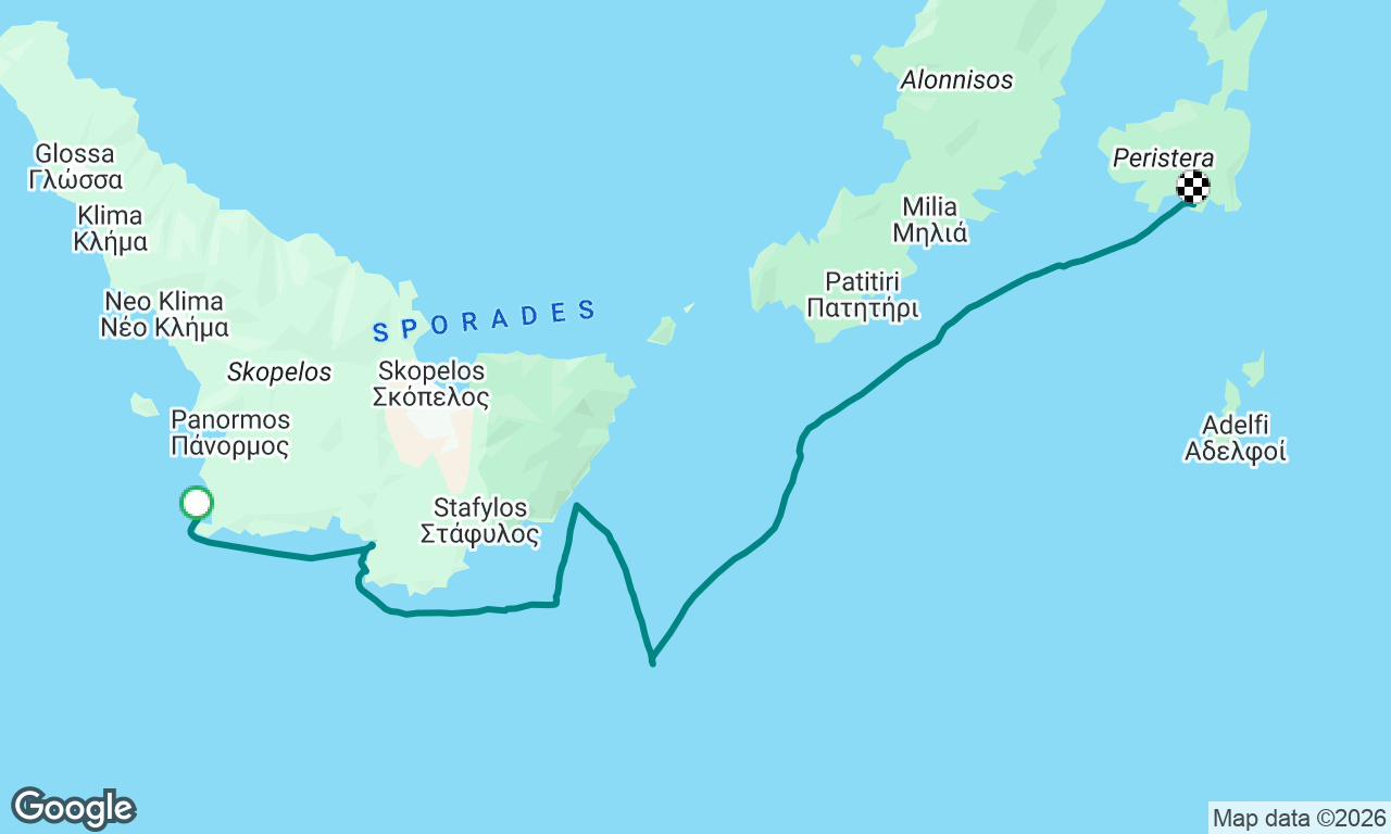 Voyage map