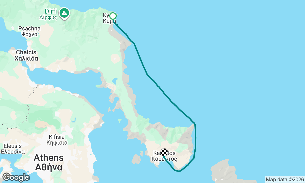 Voyage map