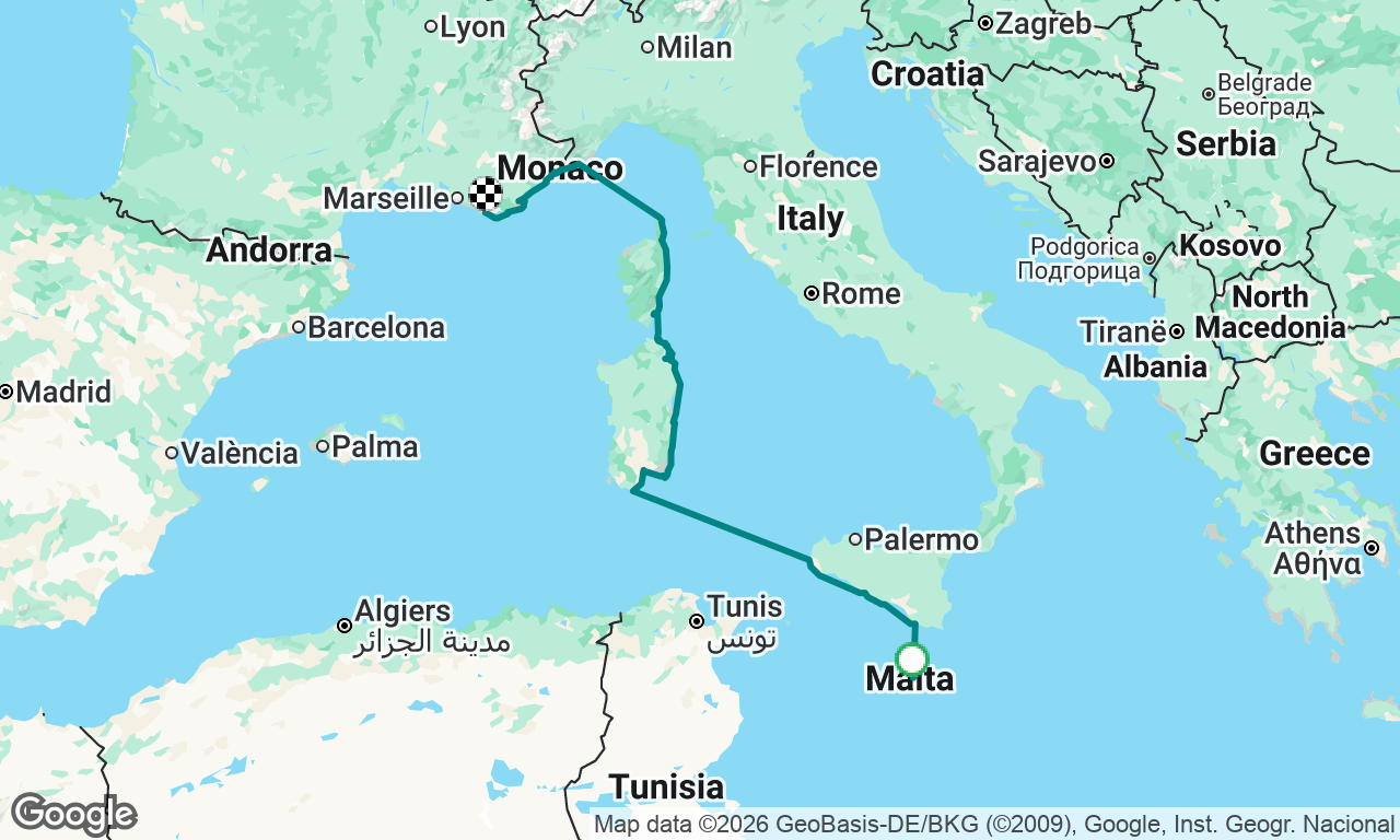 Malta-Toulon