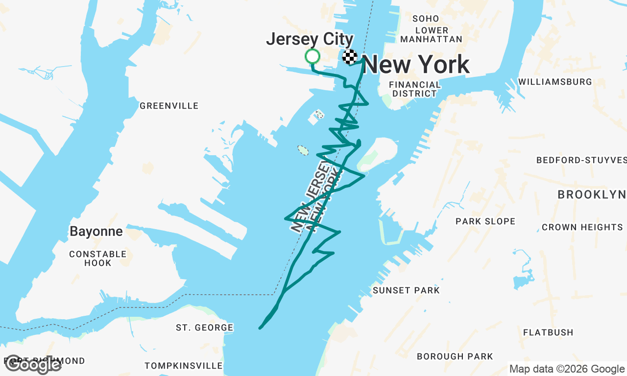 Voyage map