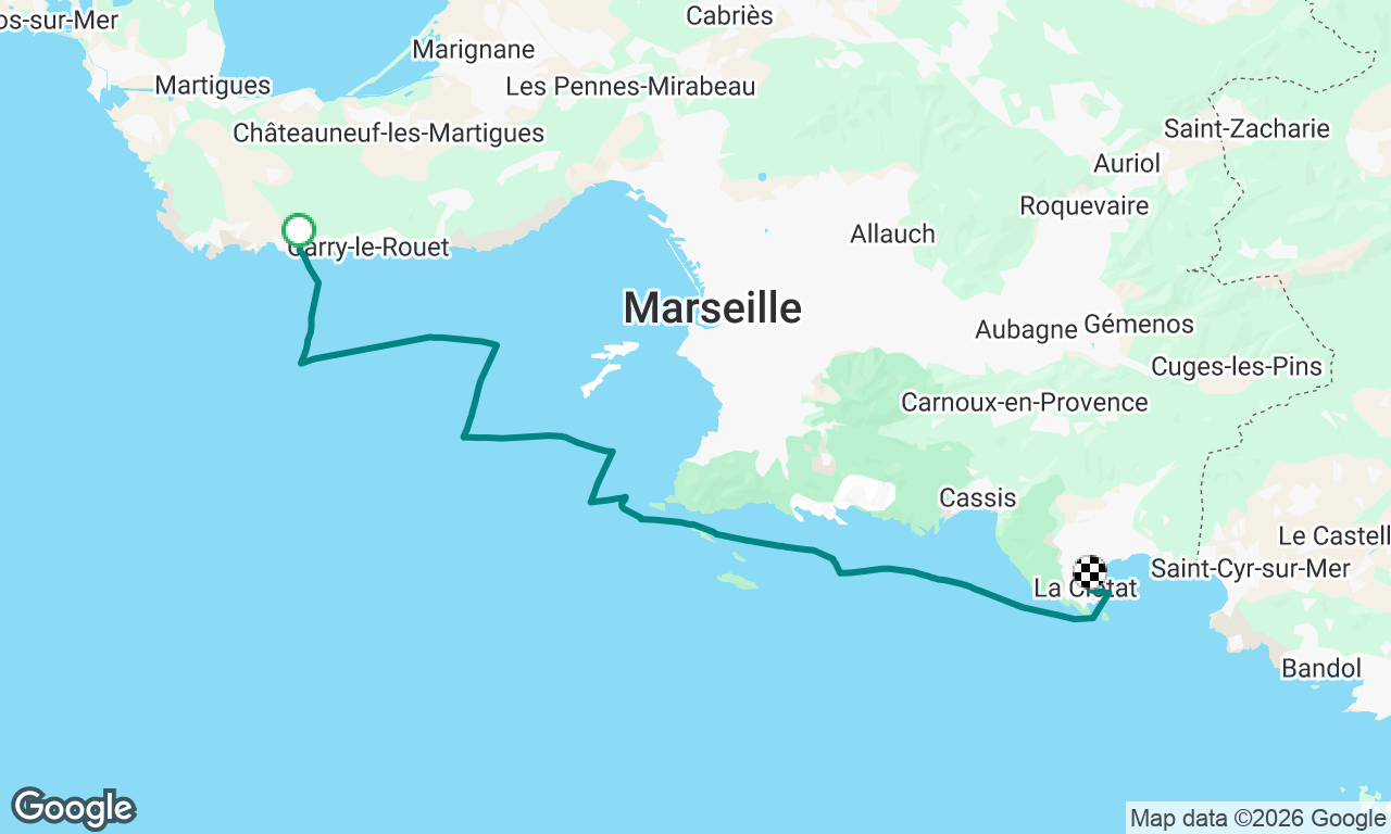 Voyage map