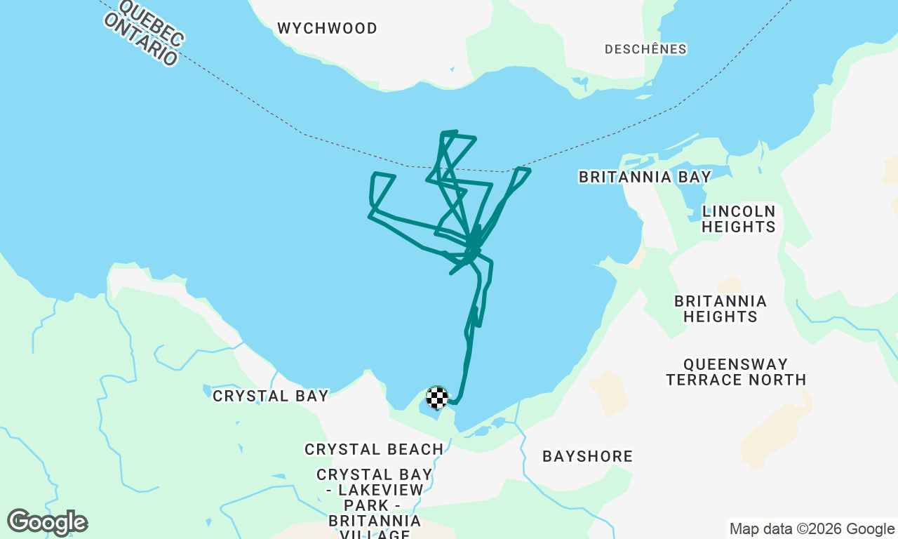 Voyage map